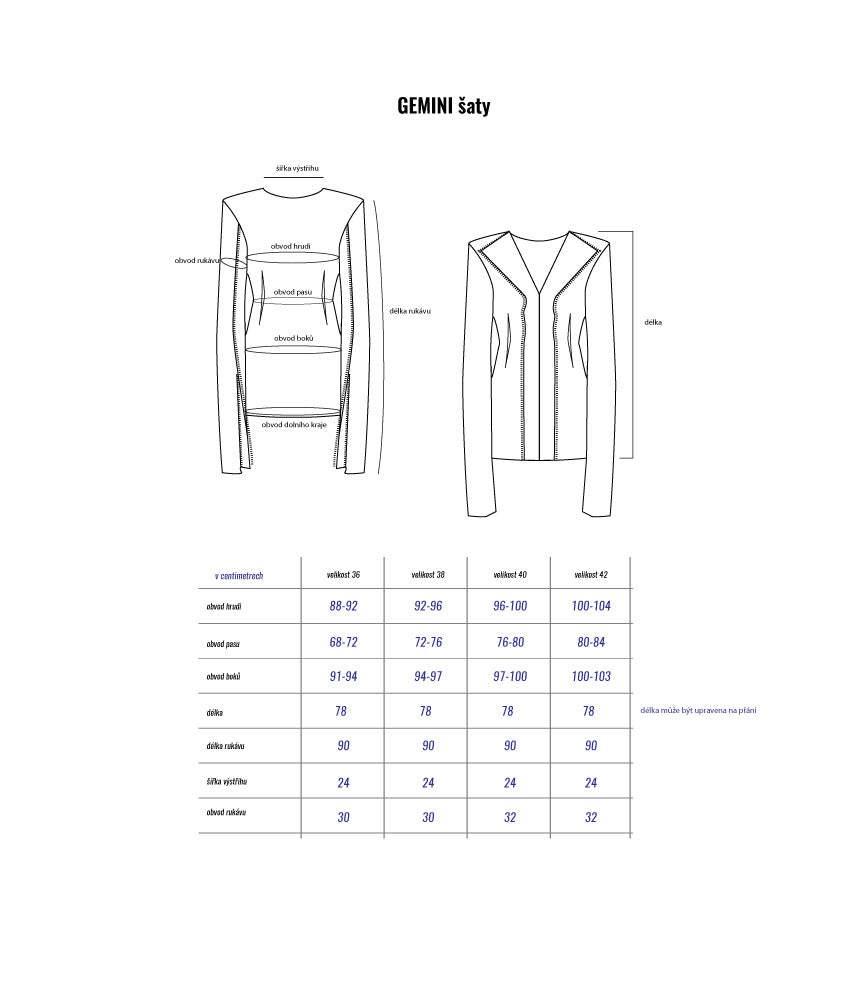 SENSE DRESS 10 GEMINI