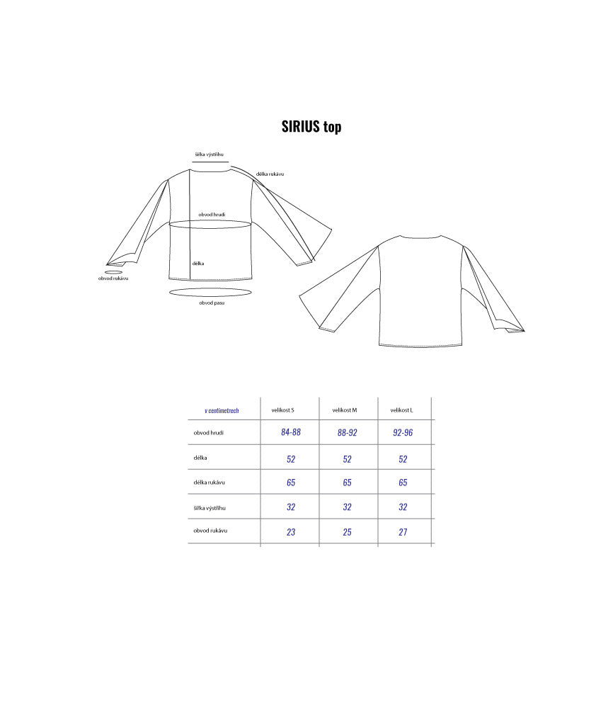 SENSE BLOUSE 07 SIRIUS