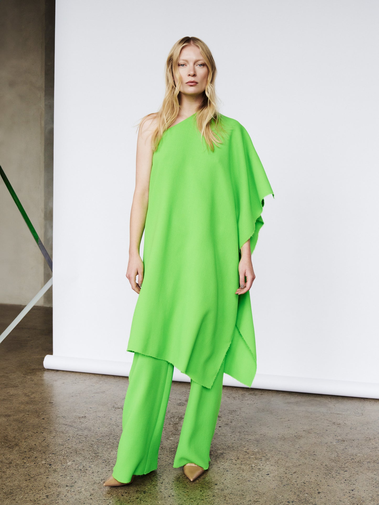 Sense Nika minimalist top by Prague fashion atelier MAY