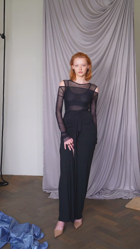 EUPHORIA SKIRT 09 BLACK JERSEY