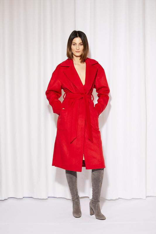 FOUNDATION COAT 01 RED