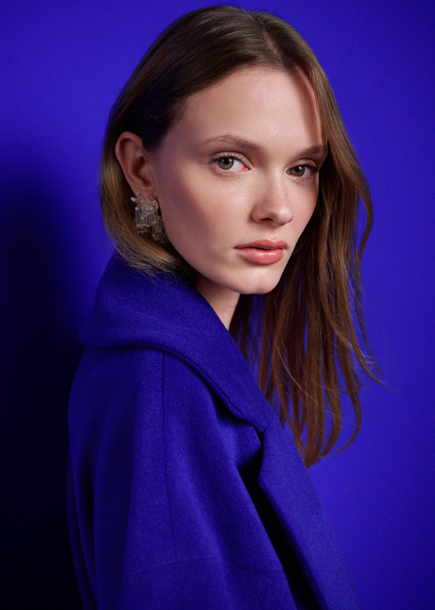 Alpaca coat by Prague fashion atelier MAY. Timeless womenswear.