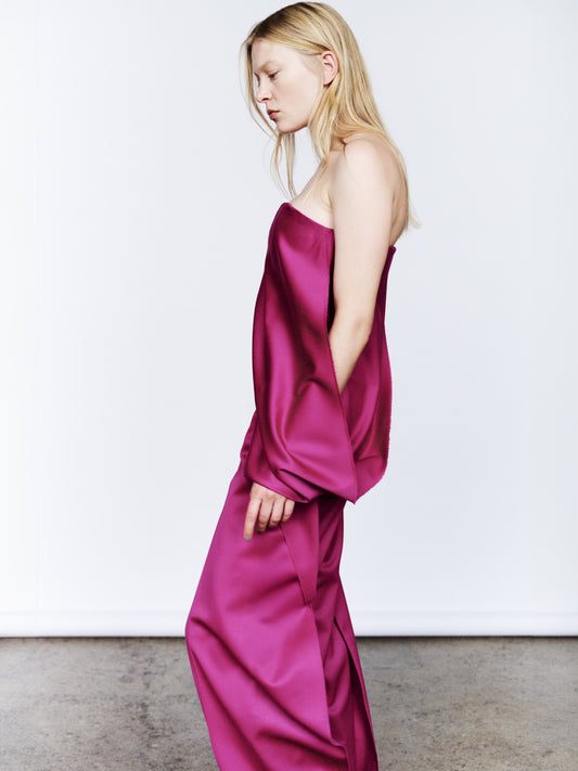 Euphoria wool designer trousers by Prague fashion atelier MAY
