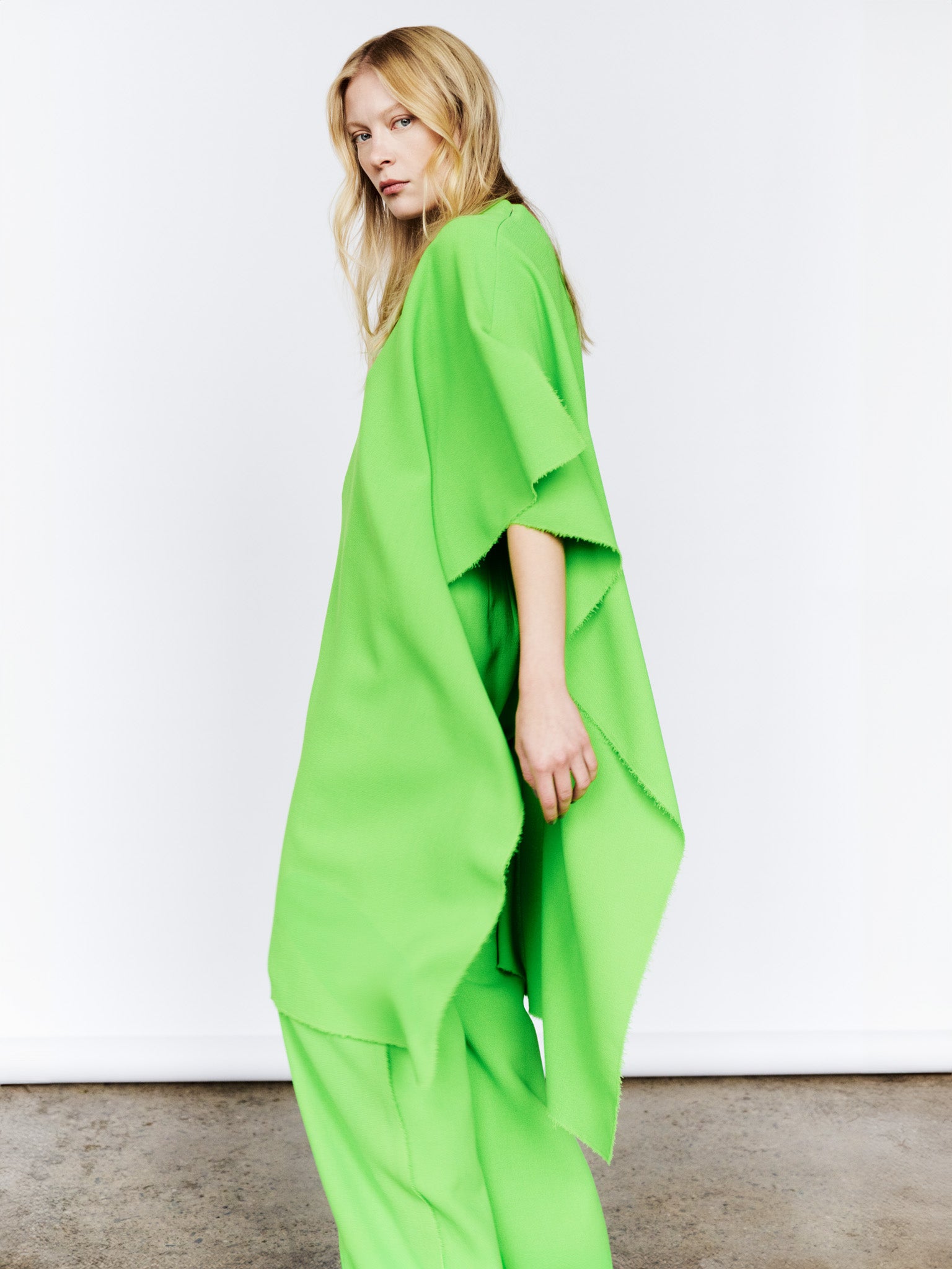 Sense Nika minimalist top by Prague fashion atelier MAY

